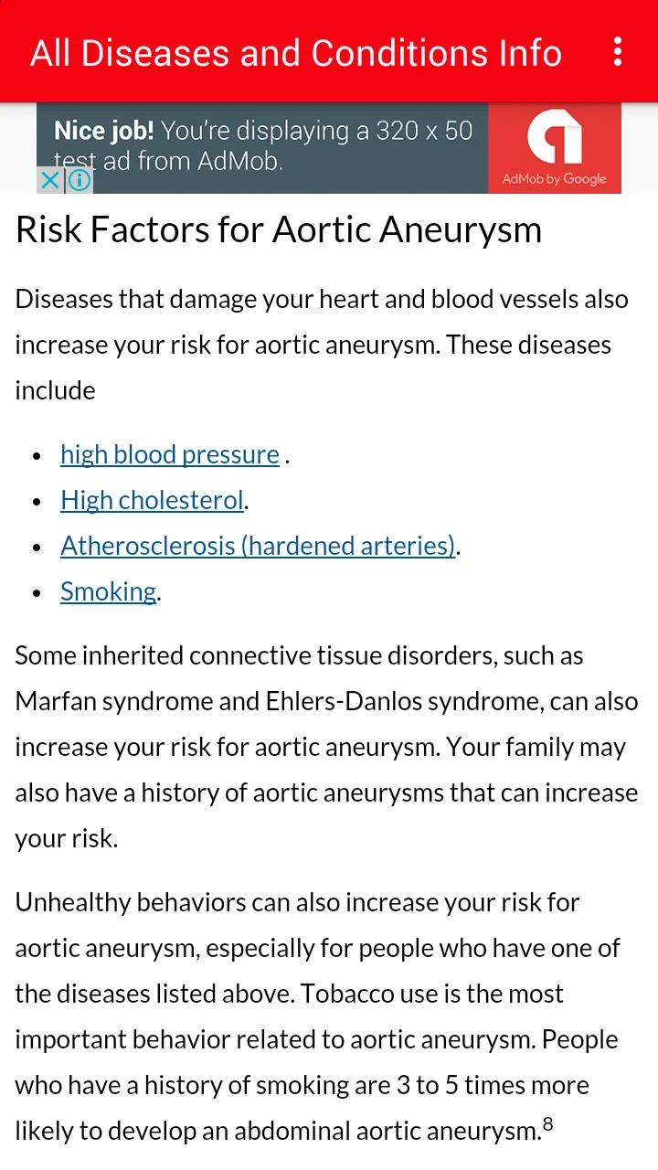 All Diseases & Conditions Info | Indus Appstore | Screenshot