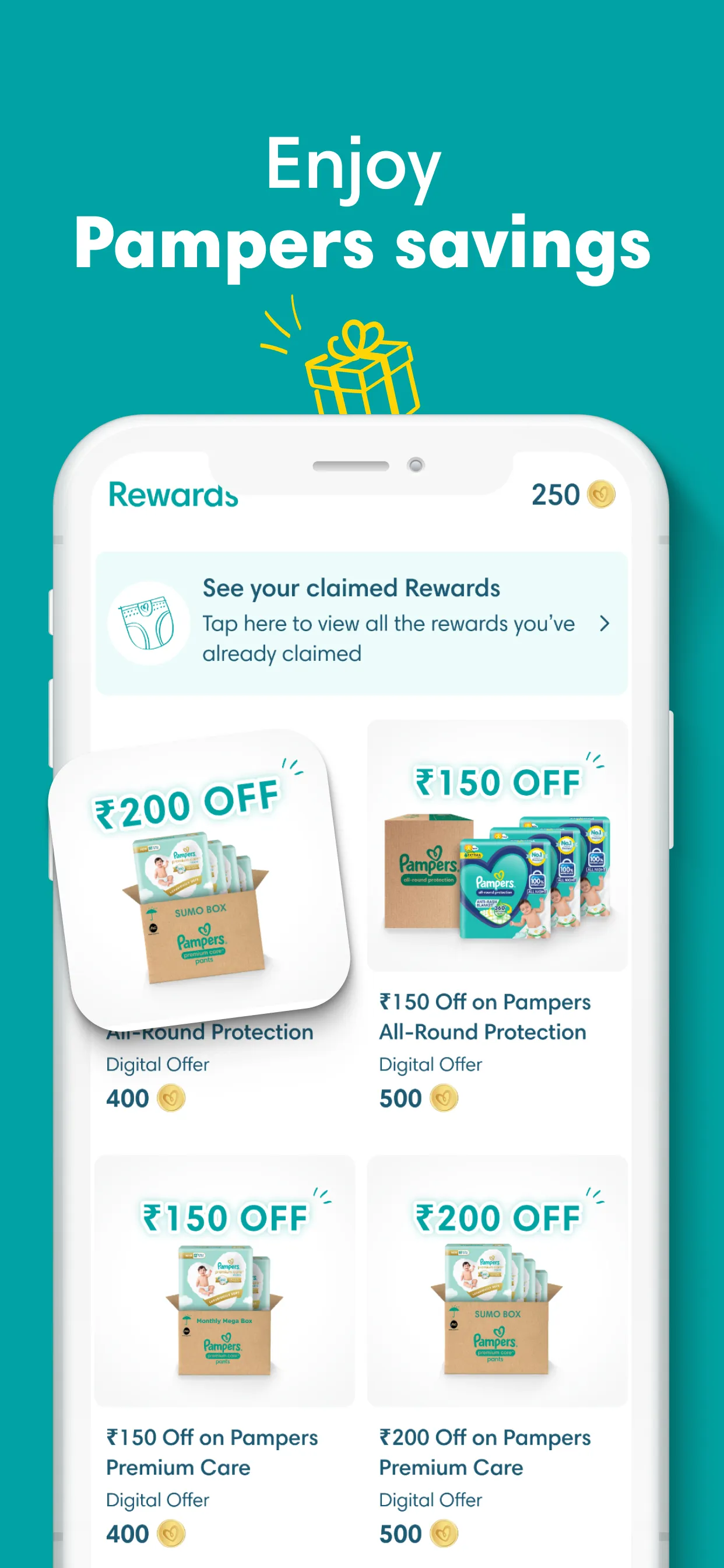 Pampers Club rewards & coupons | Indus Appstore | Screenshot