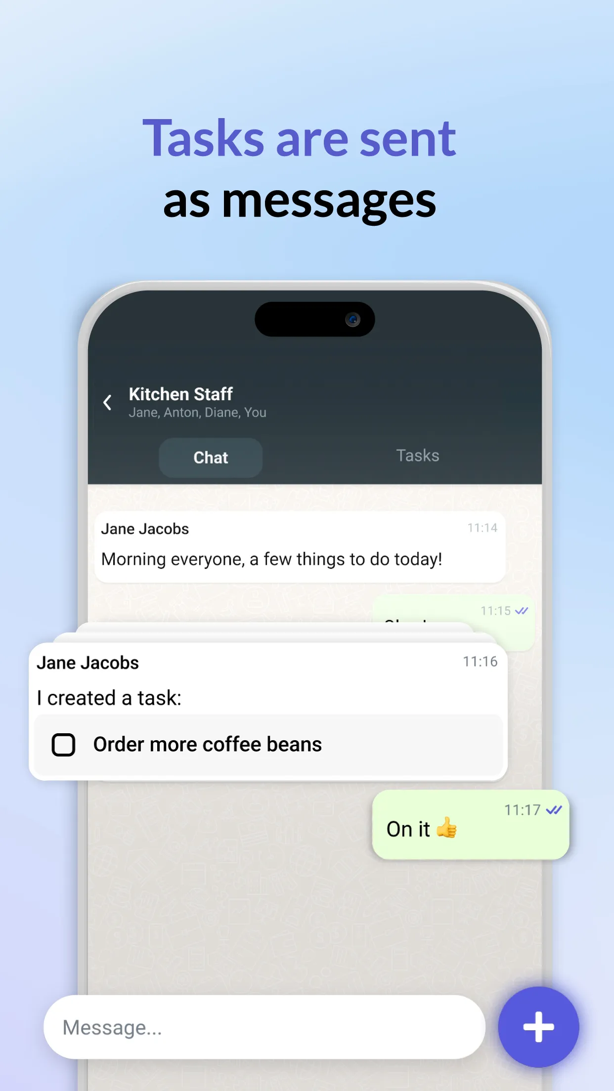 Tasks & Chat: Work App | Indus Appstore | Screenshot