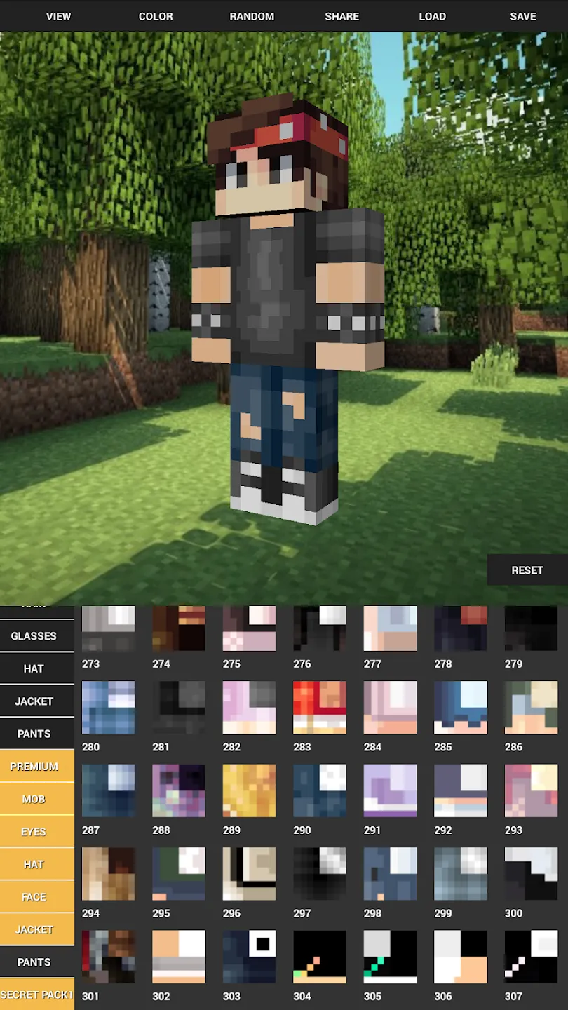 Custom Skin Creator Minecraft | Indus Appstore | Screenshot