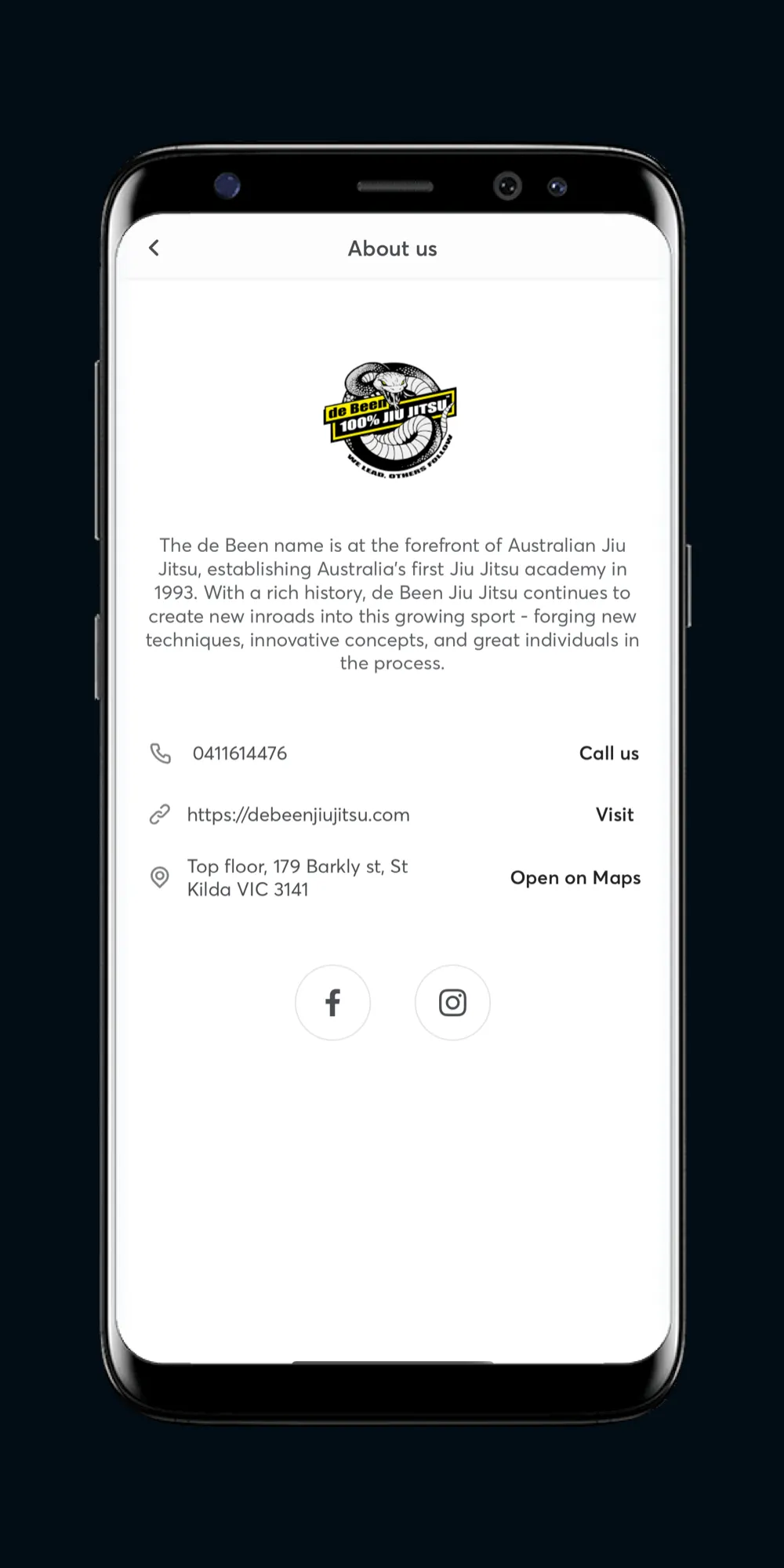 de Been JiuJitsu | Indus Appstore | Screenshot