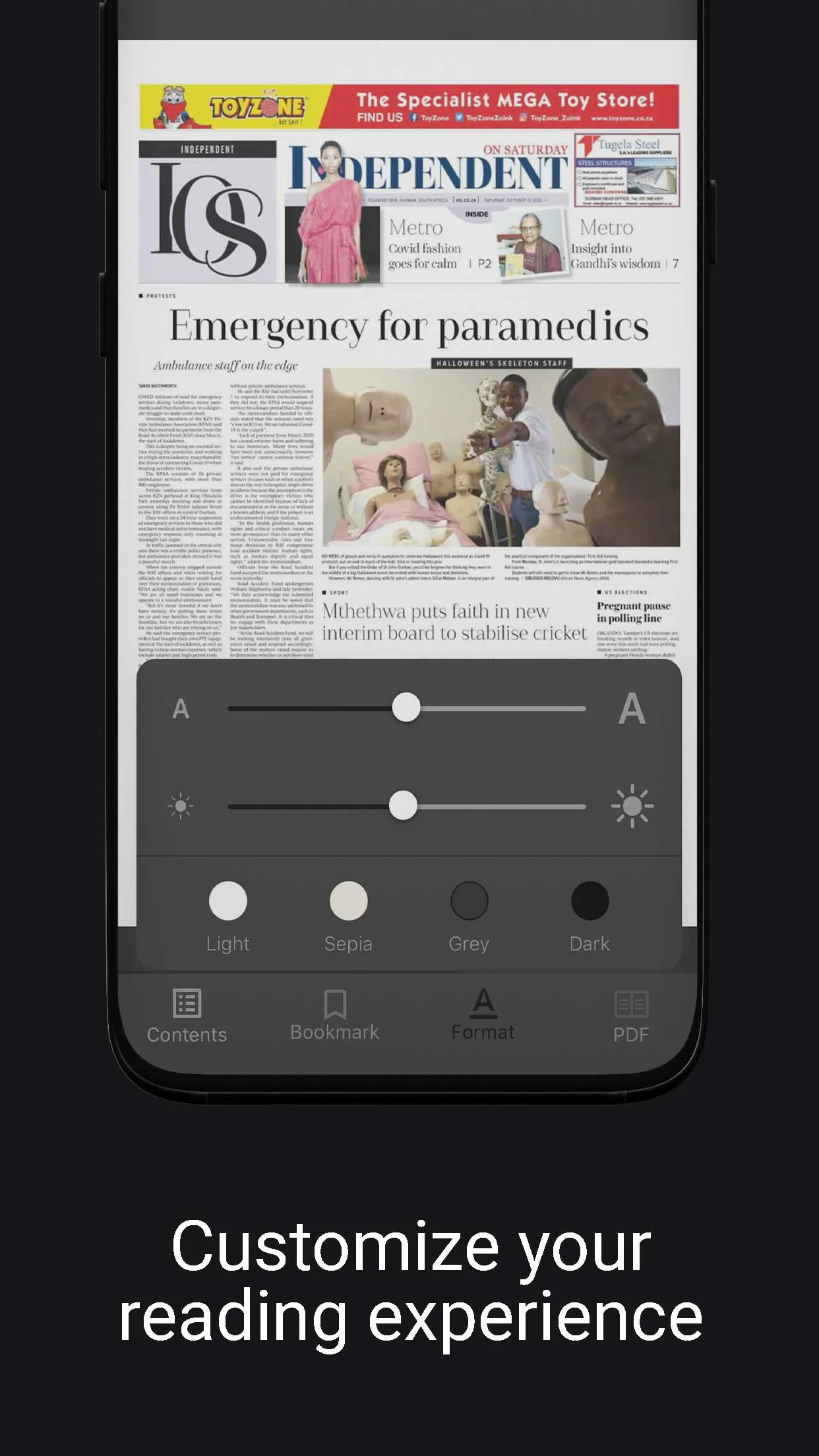 Independent on Saturday | Indus Appstore | Screenshot