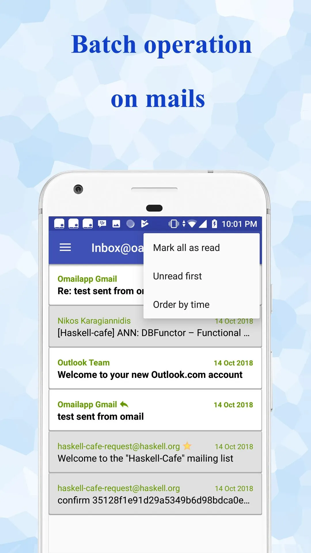 OMail—Stay organized with mail | Indus Appstore | Screenshot