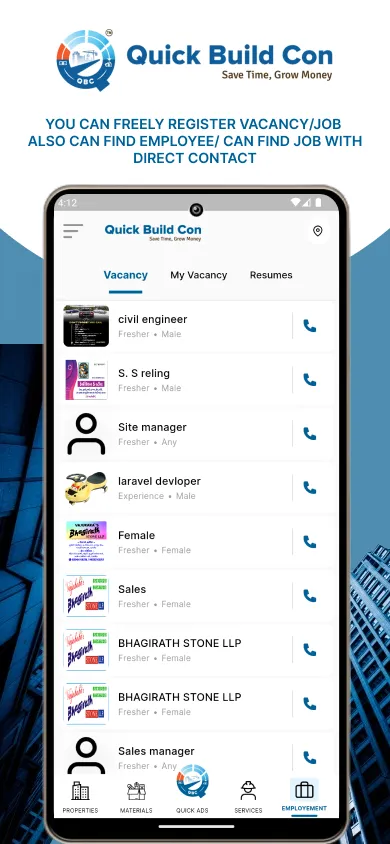 Quick Build Con | Indus Appstore | Screenshot