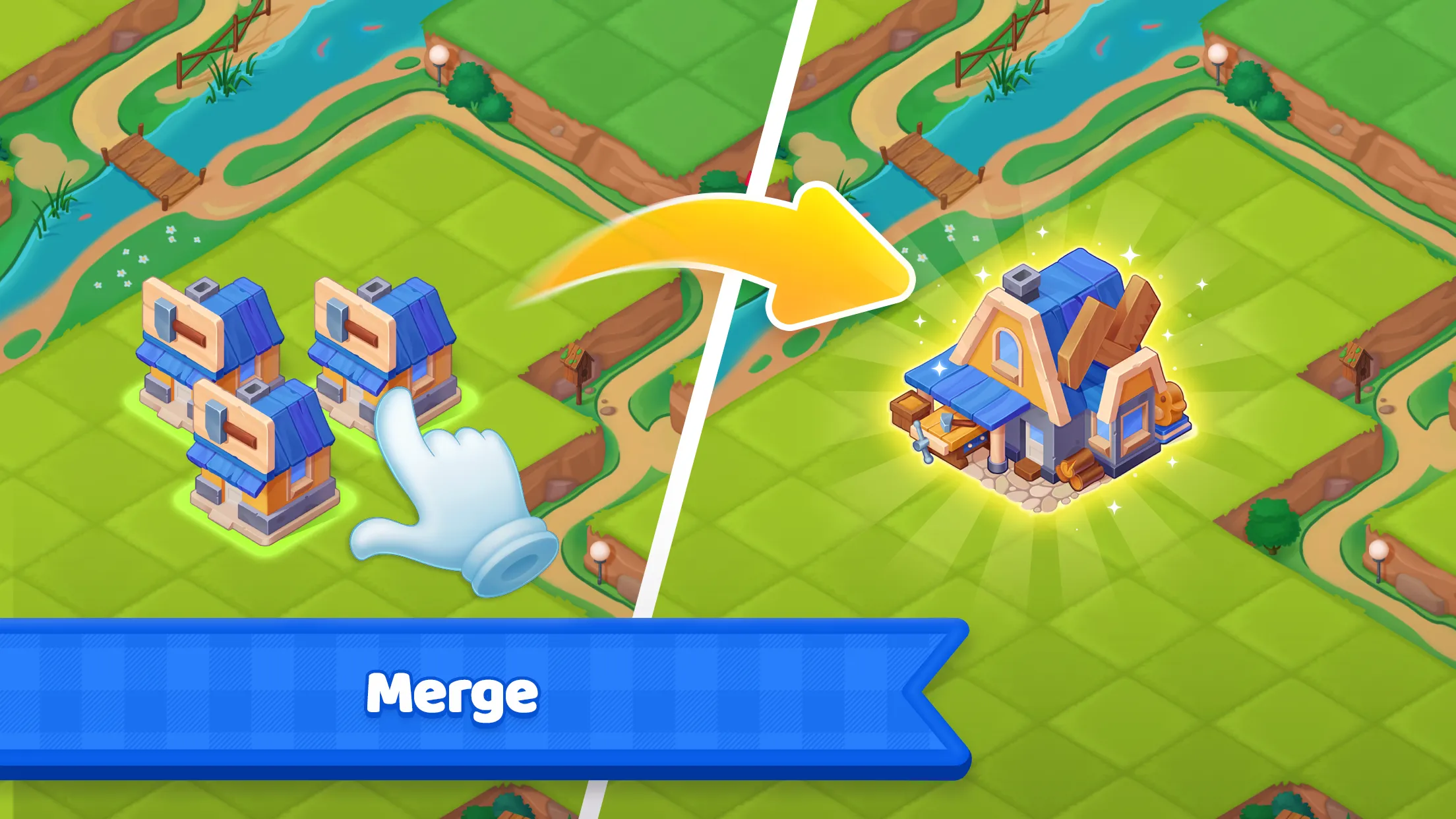 Merge Ville: Match Puzzle Game | Indus Appstore | Screenshot