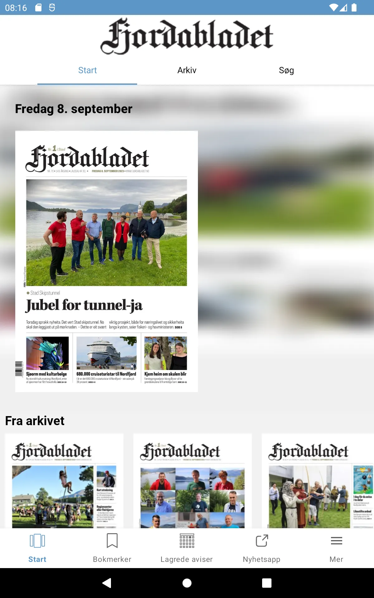 Fjordabladet eAvis | Indus Appstore | Screenshot