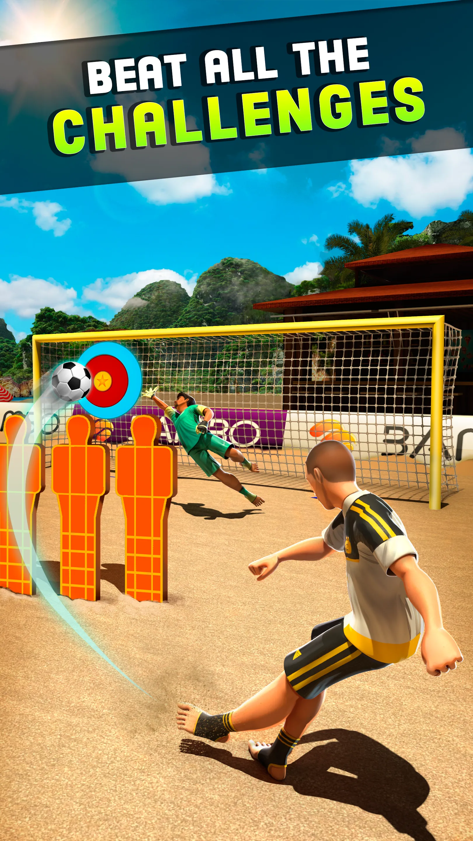 Shoot Goal - Beach Soccer Game | Indus Appstore | Screenshot