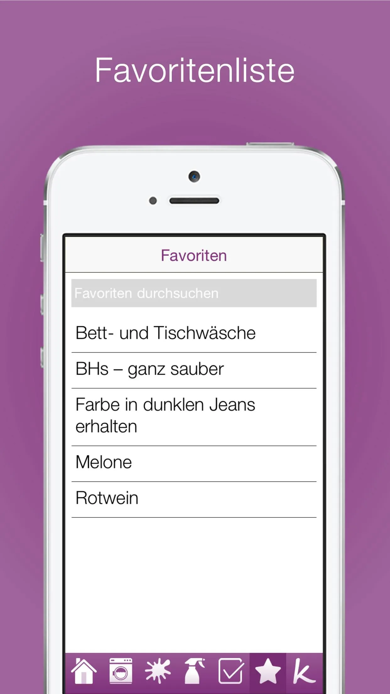 100 Tipps für deine Wäsche | Indus Appstore | Screenshot