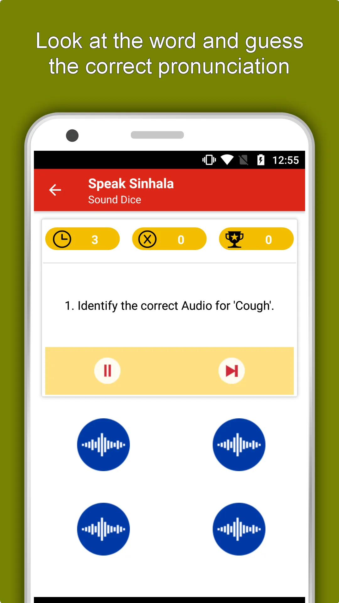 Speak Sinhala : Learn Sinhala  | Indus Appstore | Screenshot