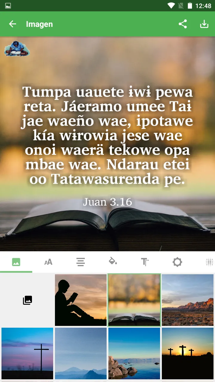 Western Guaraní Bible | Indus Appstore | Screenshot