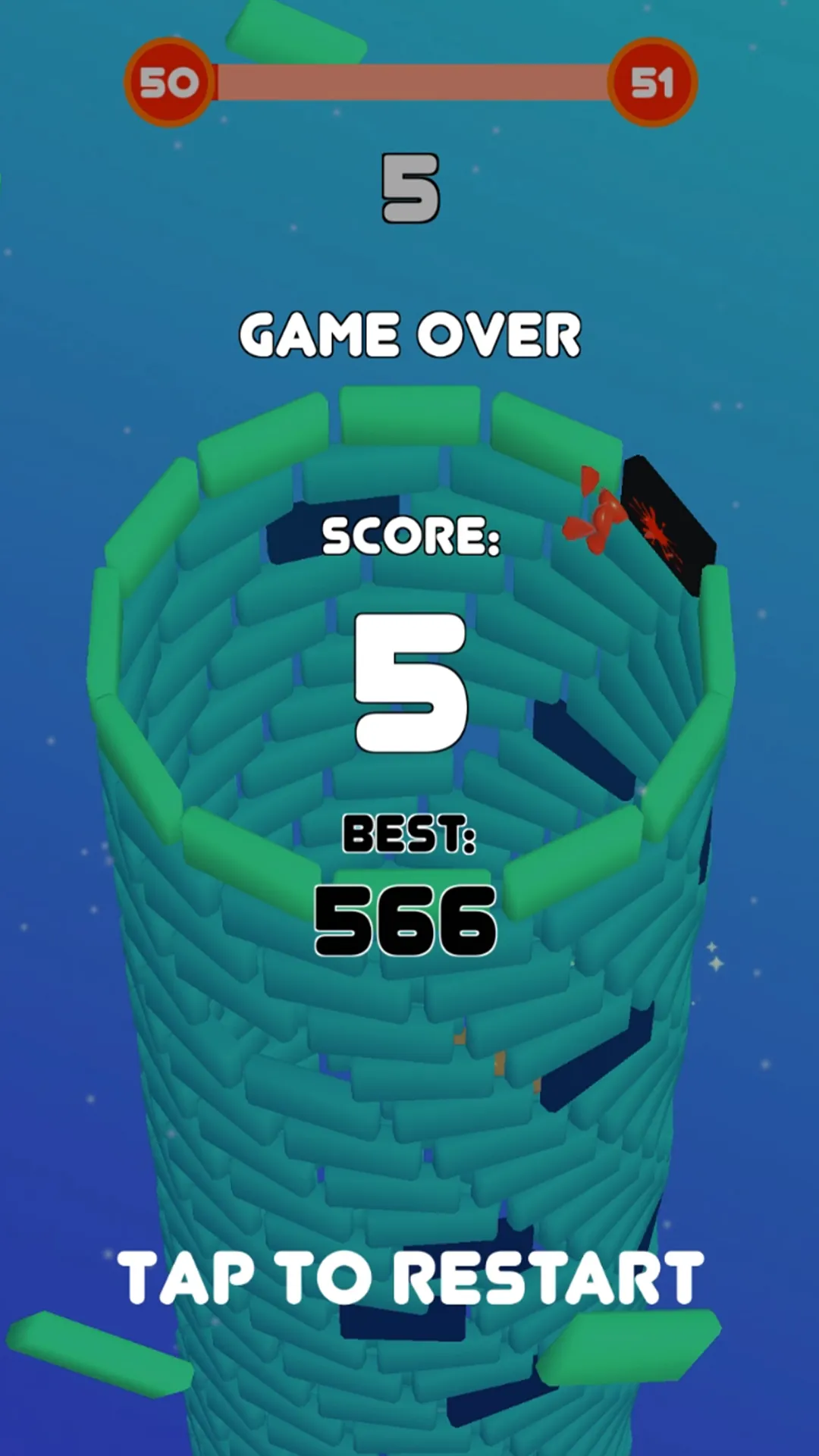 Well Ball: Tower Stack Jump | Indus Appstore | Screenshot