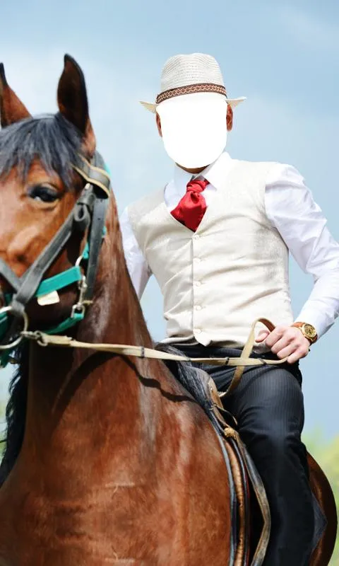 Man With Horse Photo Suit | Indus Appstore | Screenshot