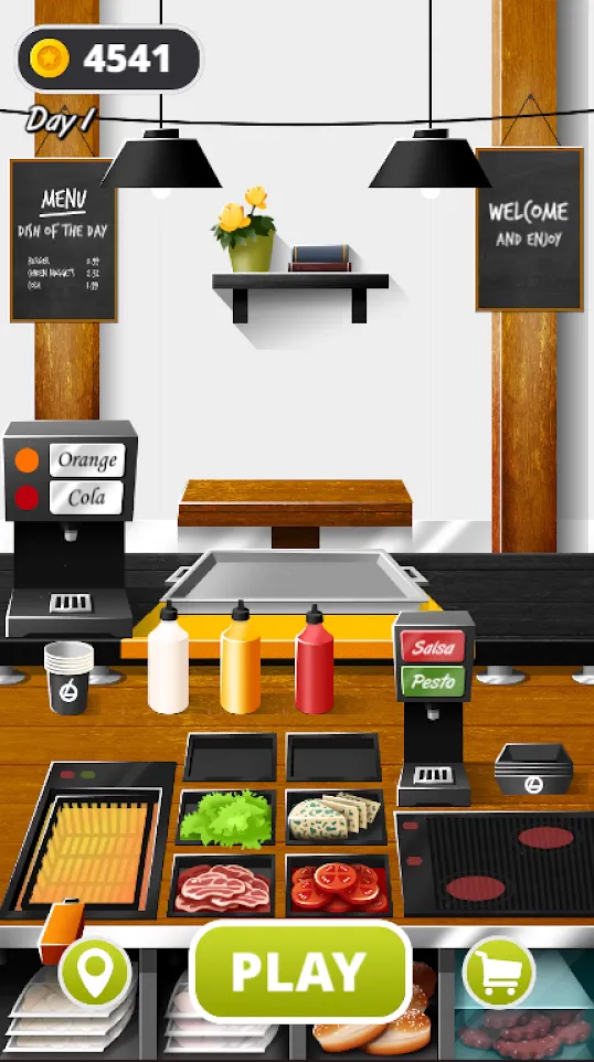 One Burger Cooking Game | Indus Appstore | Screenshot