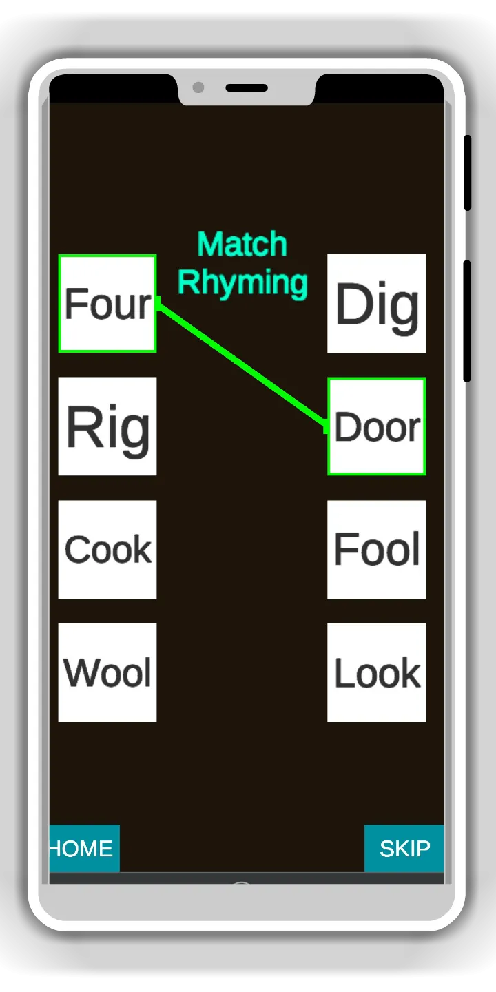 Match rhyming words | Indus Appstore | Screenshot