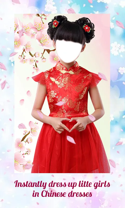 Kids Chinese Dress Up Montage | Indus Appstore | Screenshot