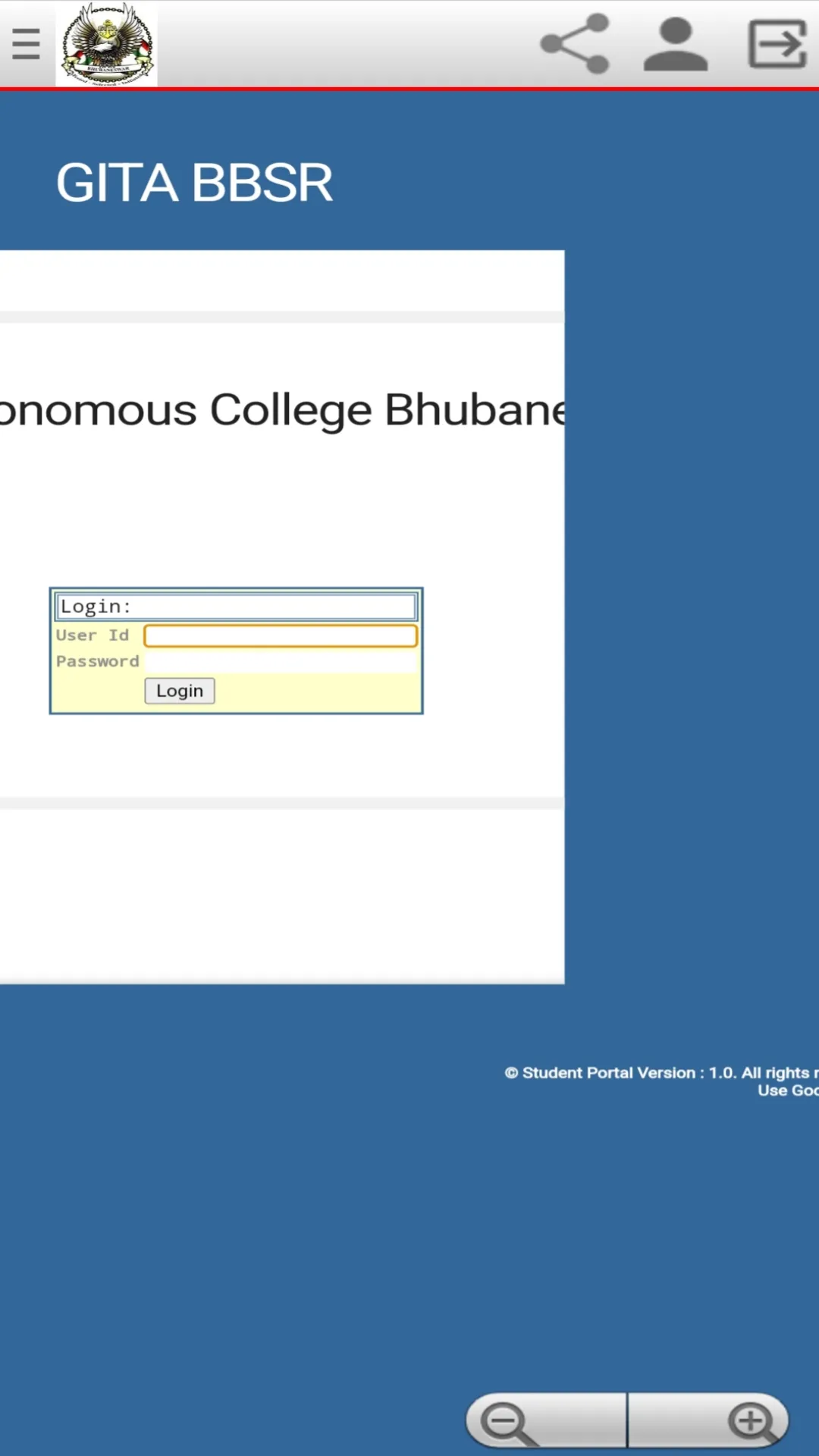 GITA STUDENT PORTAL | Indus Appstore | Screenshot