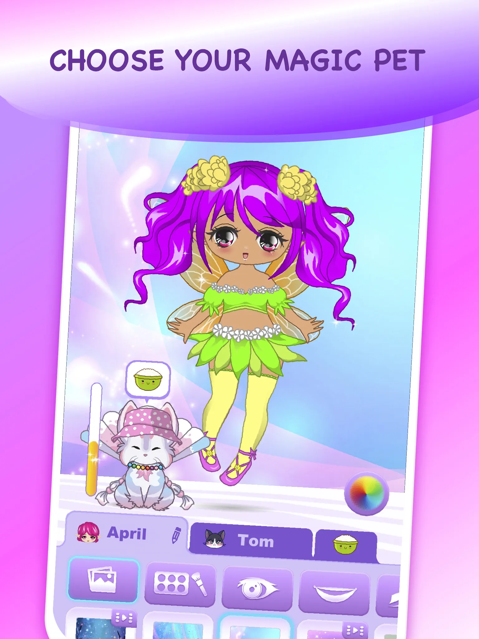 Fairy Dress Up Avatar Creator | Indus Appstore | Screenshot