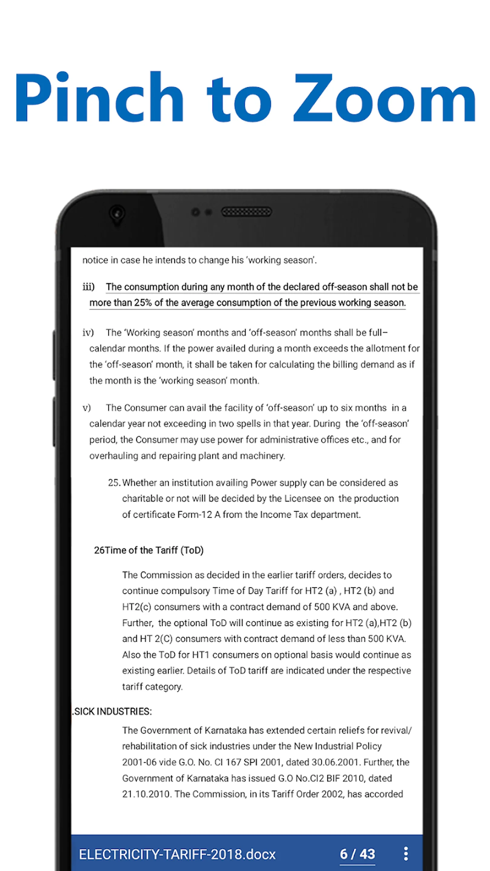 Docx Reader - Office Reader | Indus Appstore | Screenshot