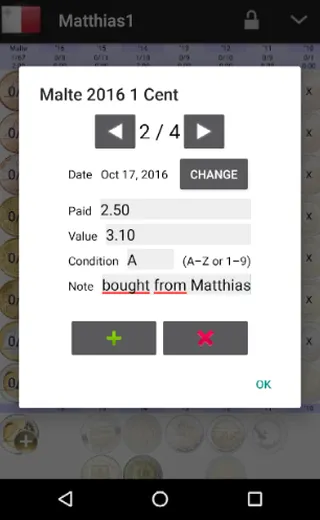 Eurocoins album | Indus Appstore | Screenshot