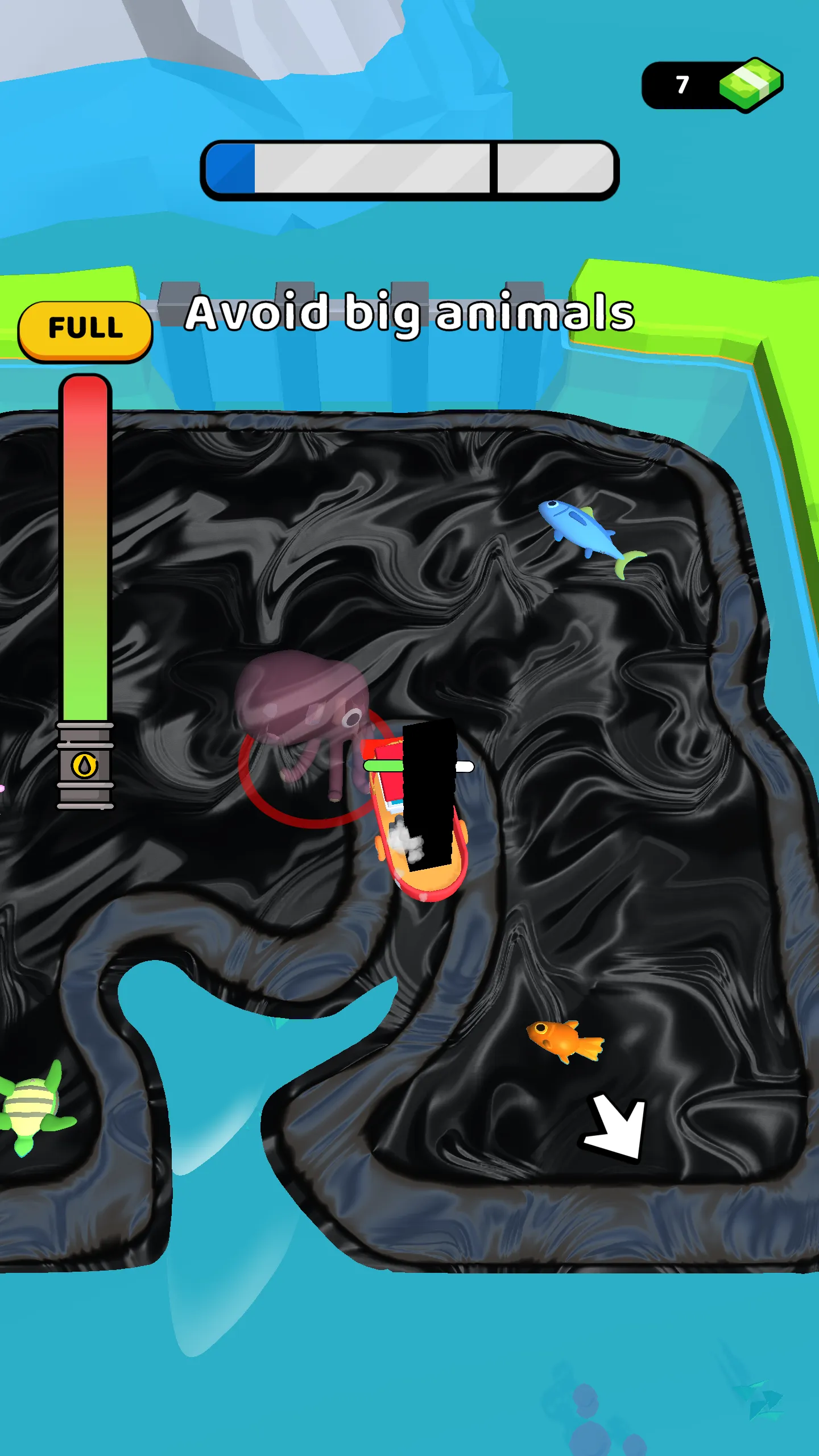 Idle Eco Miner: Ocean Cleanup | Indus Appstore | Screenshot