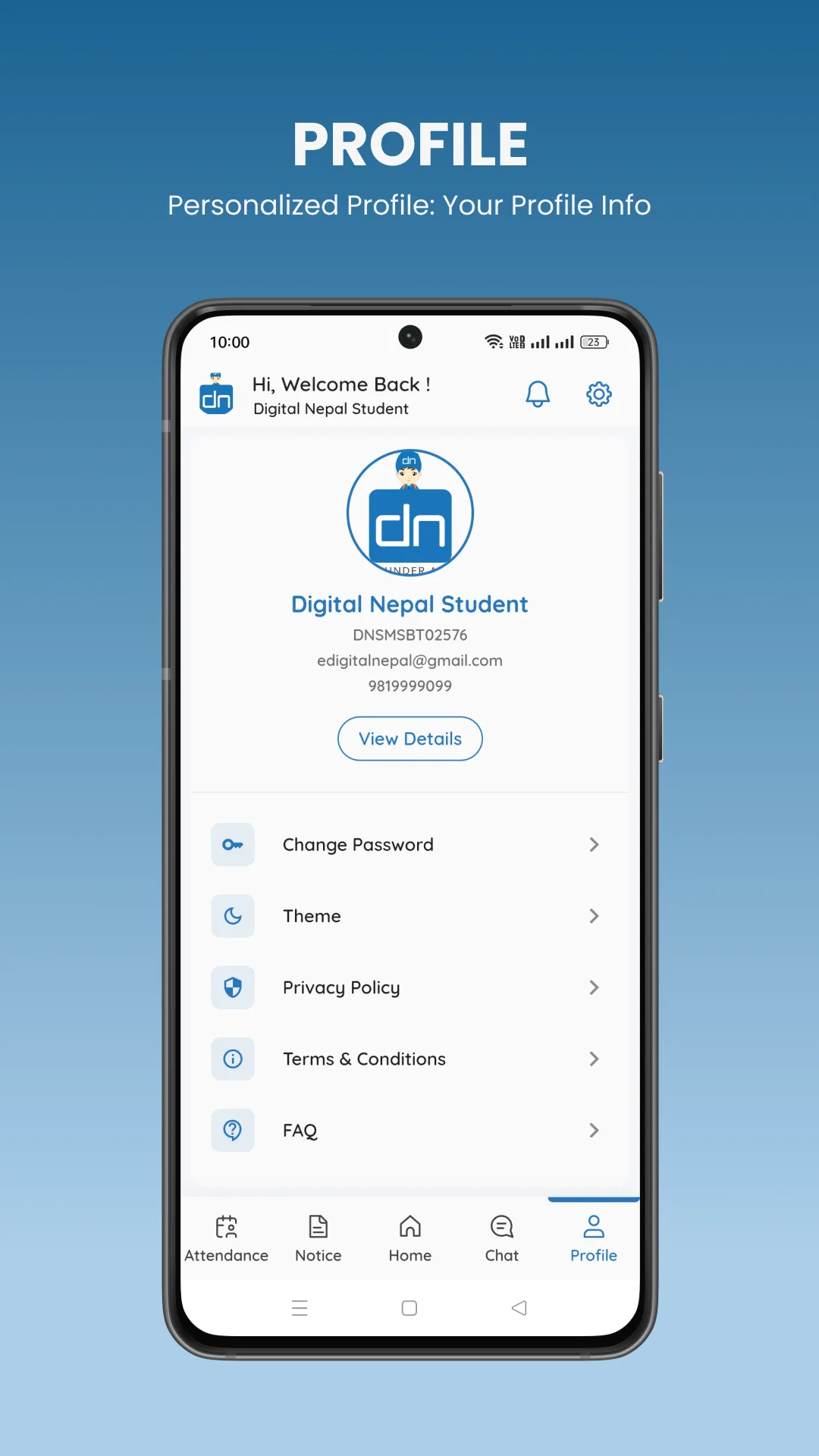 Omega College | Indus Appstore | Screenshot