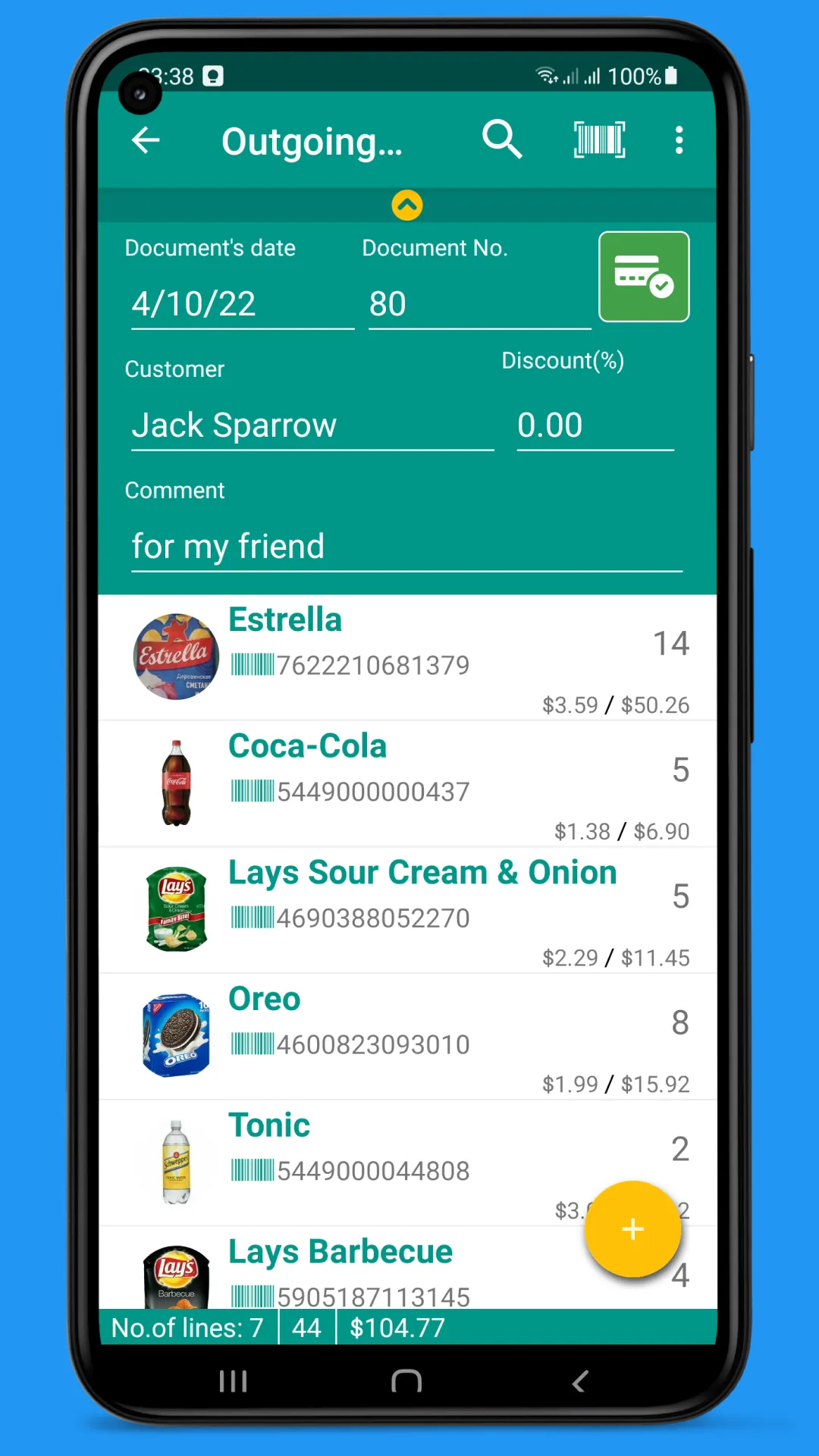 Stock and Inventory Simple | Indus Appstore | Screenshot