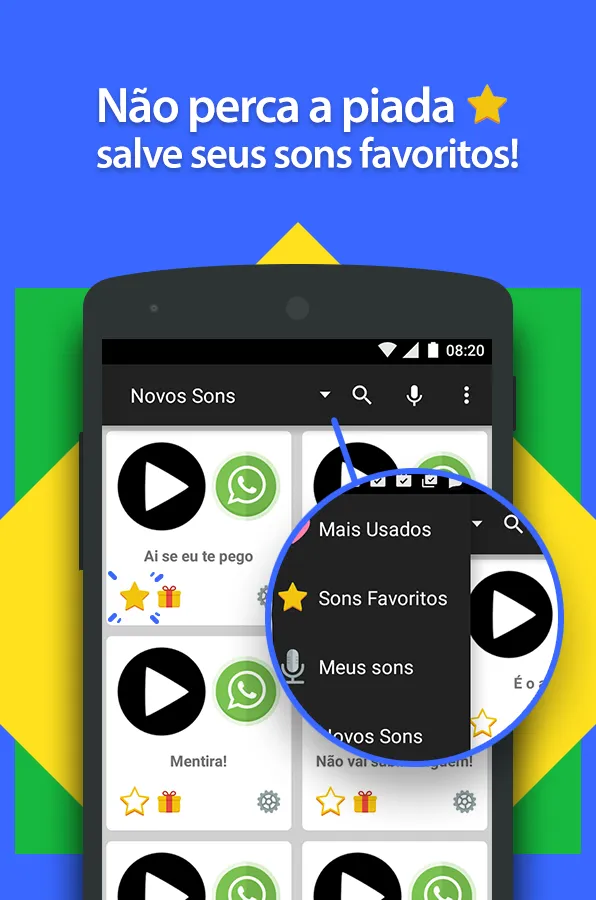 Sons Engraçados pra WhatsApp | Indus Appstore | Screenshot