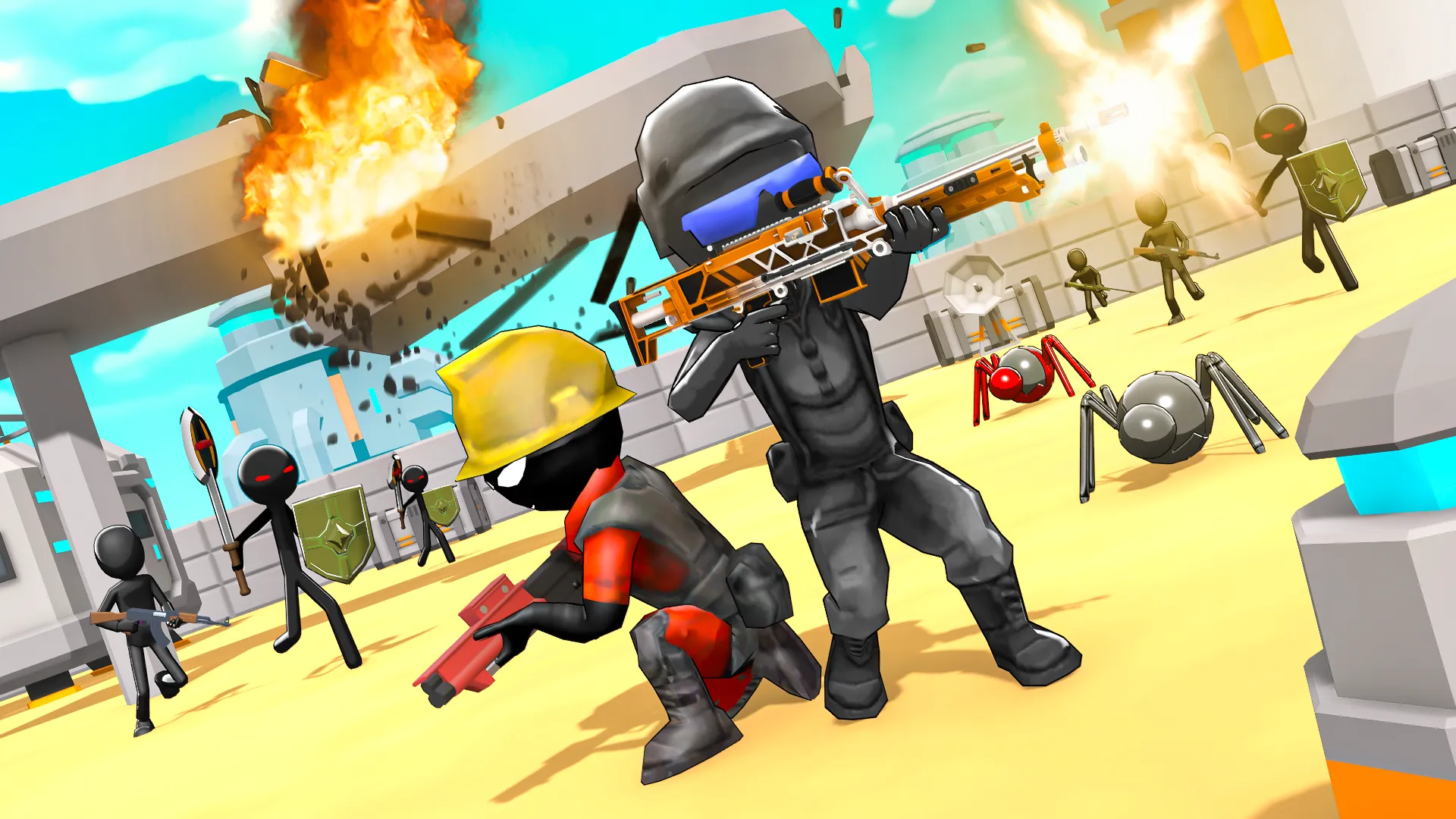 Stickman Gun Shooter 3D | Indus Appstore | Screenshot