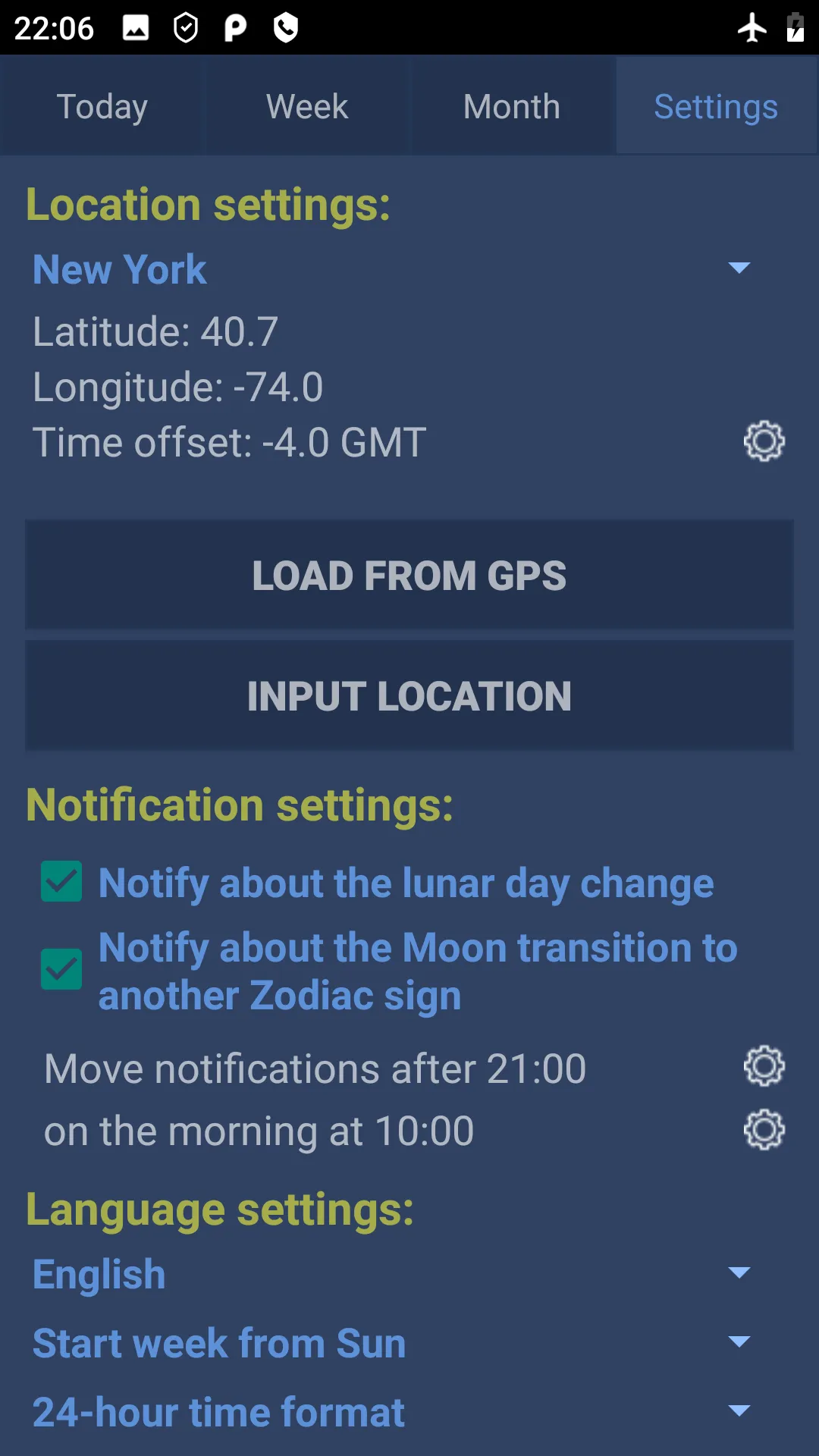 Lunar calendar Dara-Lite | Indus Appstore | Screenshot