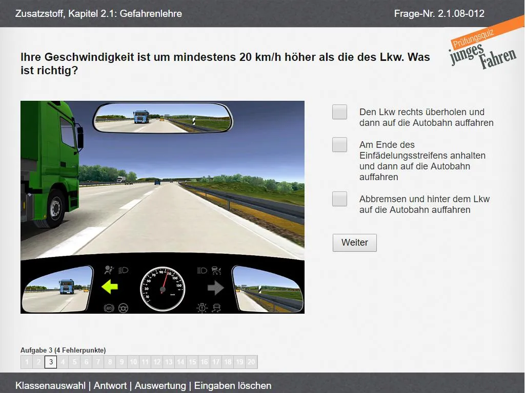 Prüfungsquiz junges-fahren | Indus Appstore | Screenshot