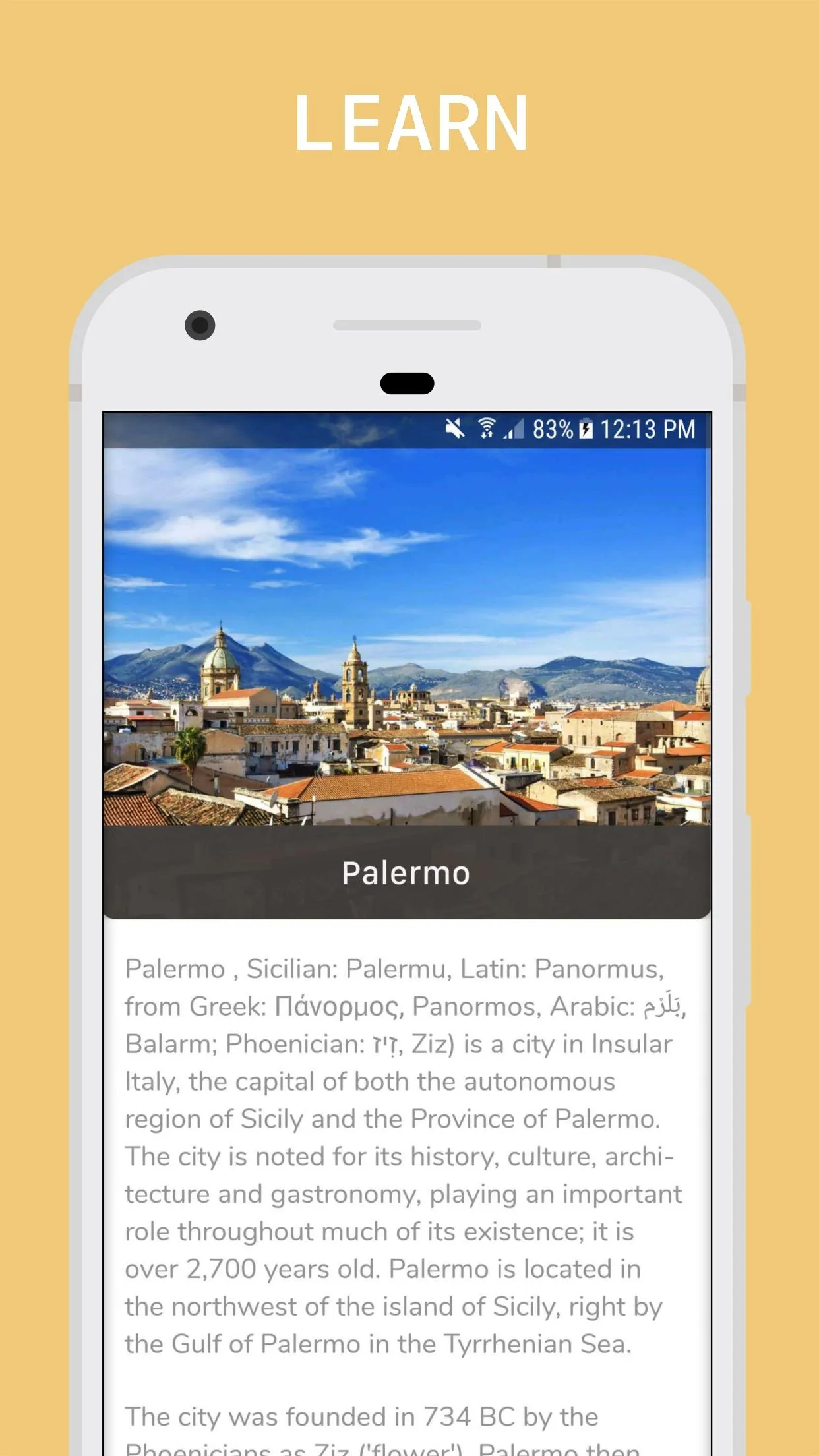 Sicily Travel Guide | Indus Appstore | Screenshot