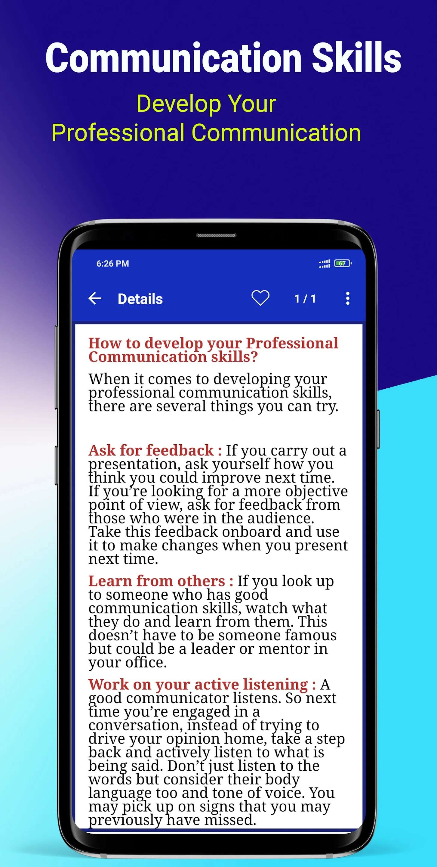 Communication Skills | Indus Appstore | Screenshot