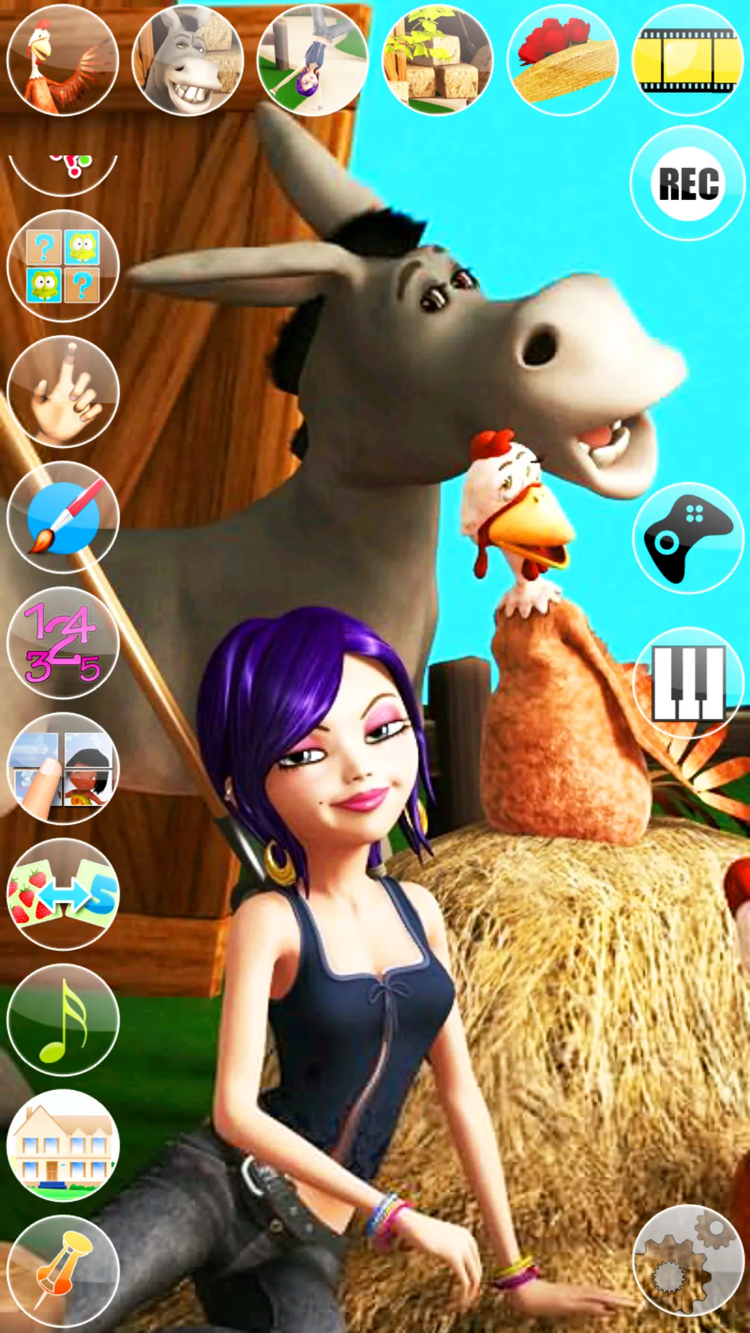 Talking Princess: Farm Village | Indus Appstore | Screenshot