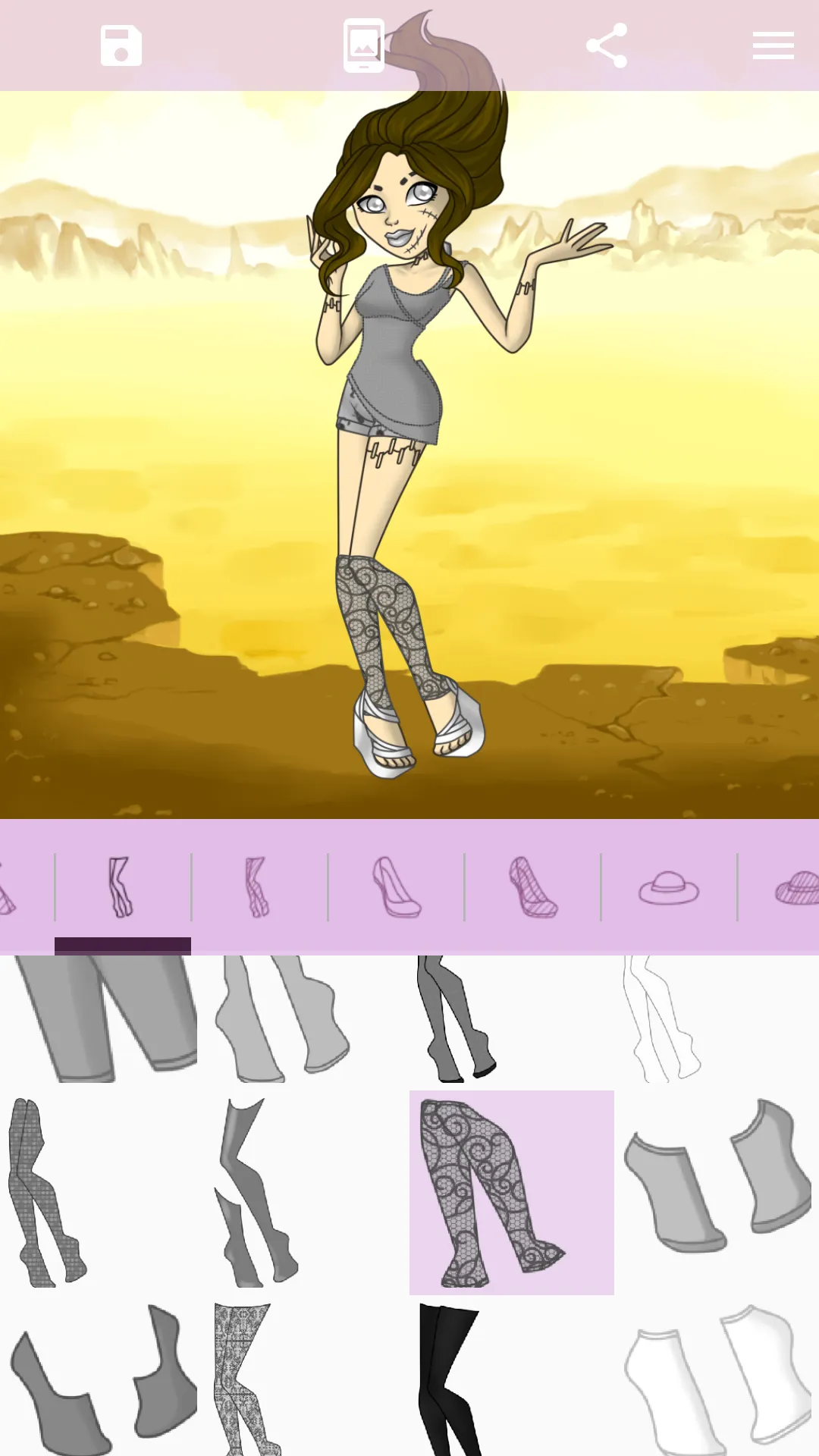 Avatar Maker: Monster Girls | Indus Appstore | Screenshot