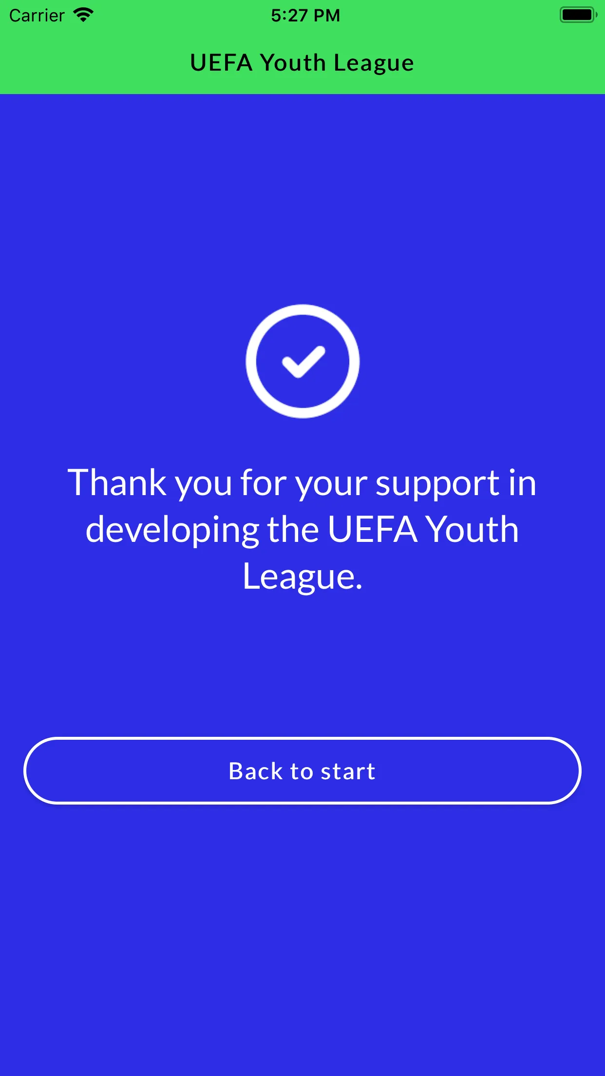 UEFA Youth League | Indus Appstore | Screenshot