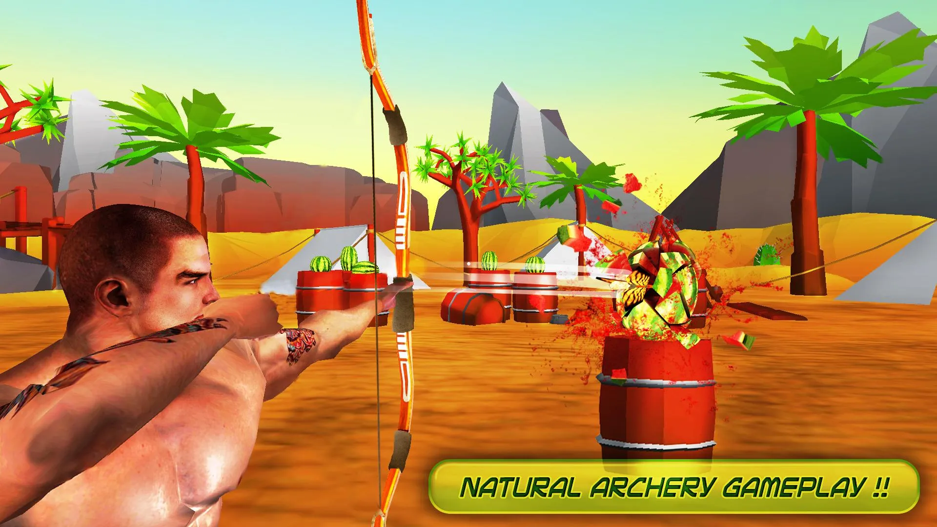 Watermelon Shooting : Archery | Indus Appstore | Screenshot