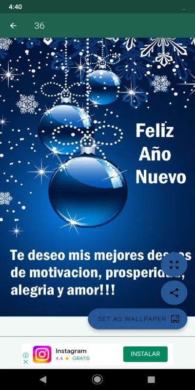 Frases Navidad y Año Nuevo | Indus Appstore | Screenshot