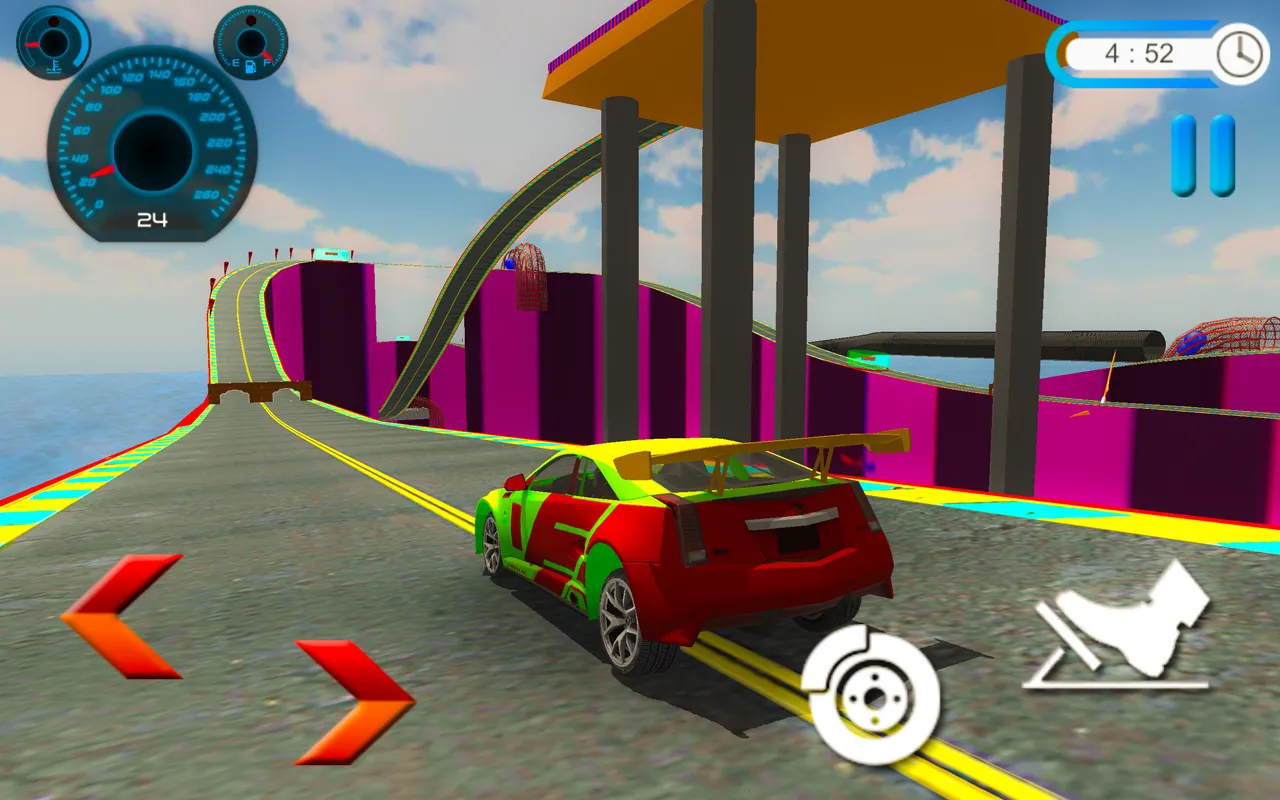 Vertical Ramp Extreme Car Jump | Indus Appstore | Screenshot