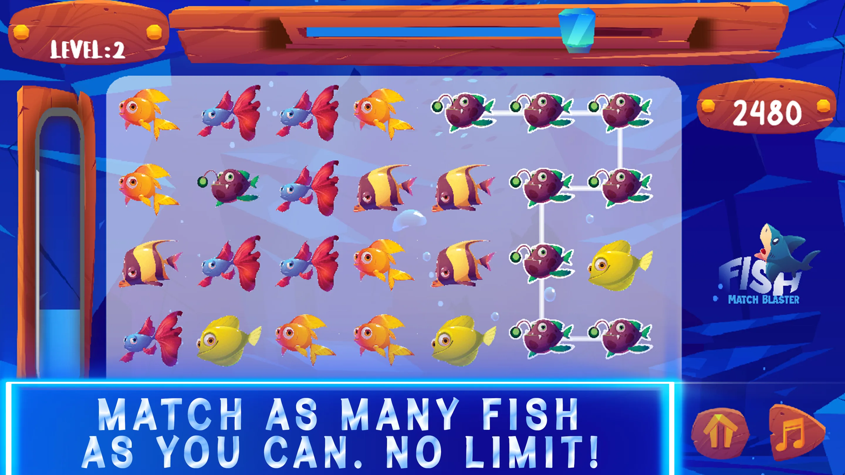 Fish Match Blaster Blast 3 | Indus Appstore | Screenshot