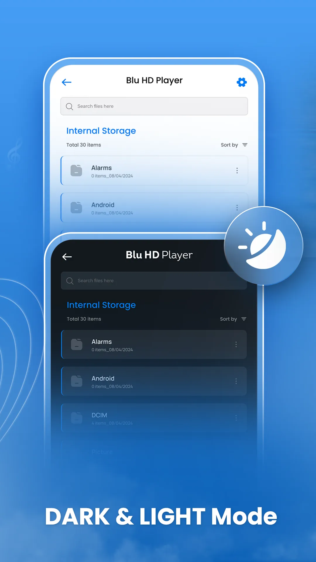 Blue Video Player | Indus Appstore | Screenshot