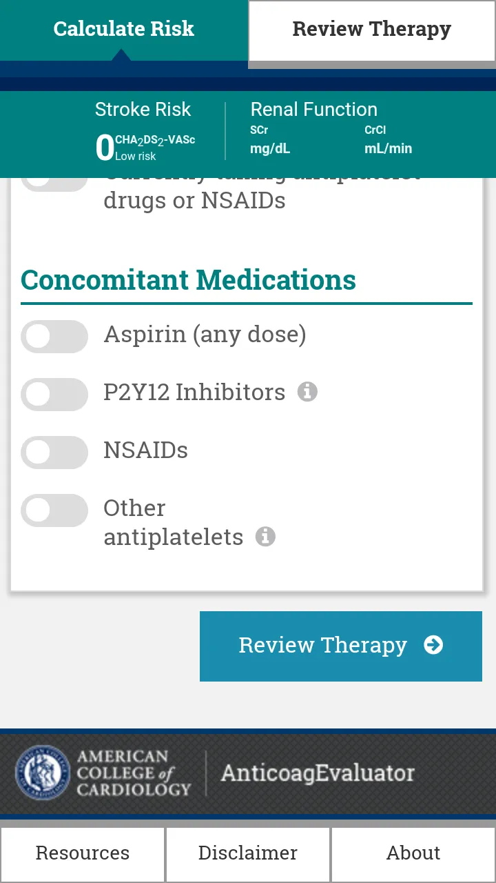 AnticoagEvaluator | Indus Appstore | Screenshot