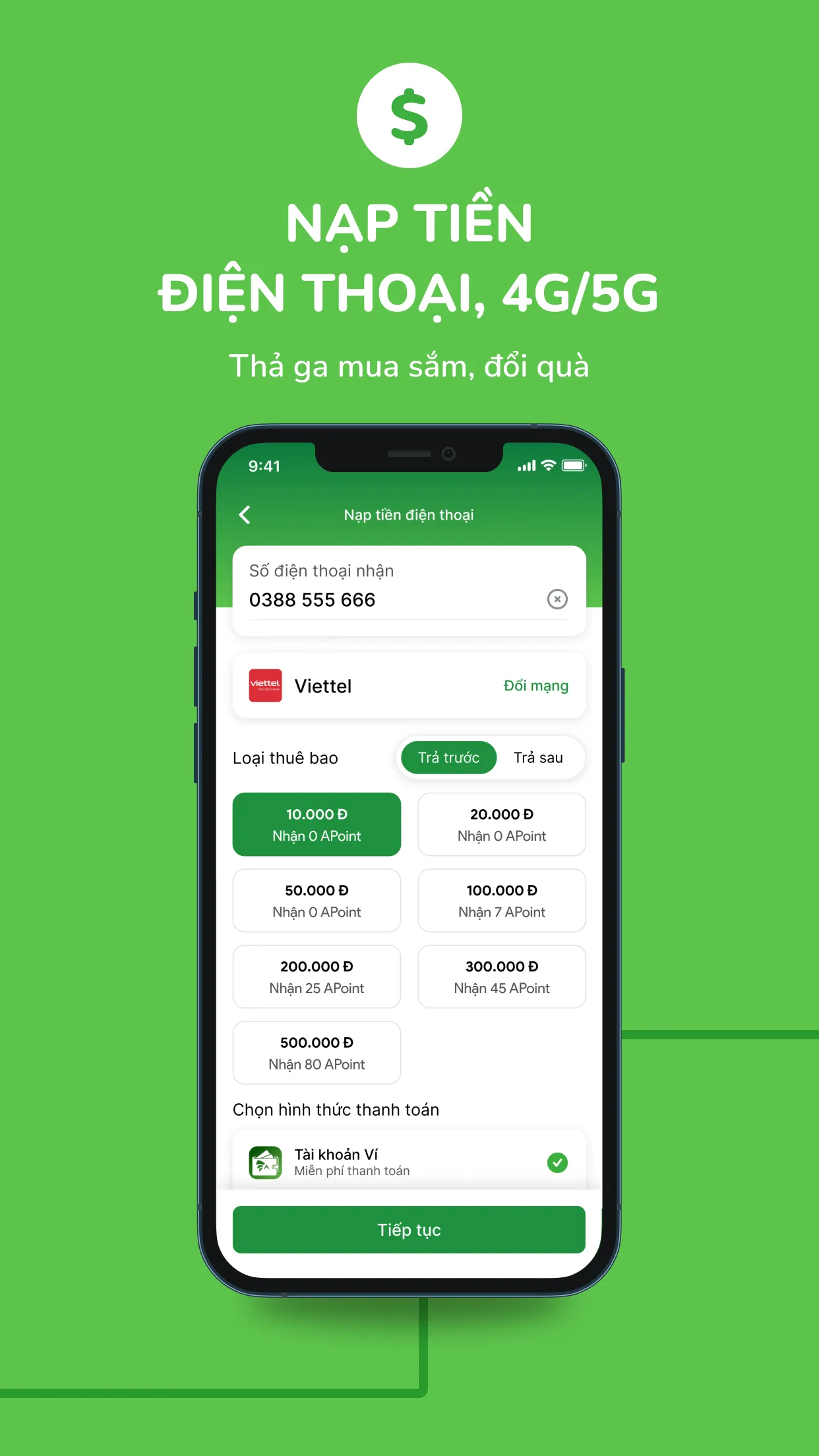 Ví Appota - Giải trí tích điểm | Indus Appstore | Screenshot