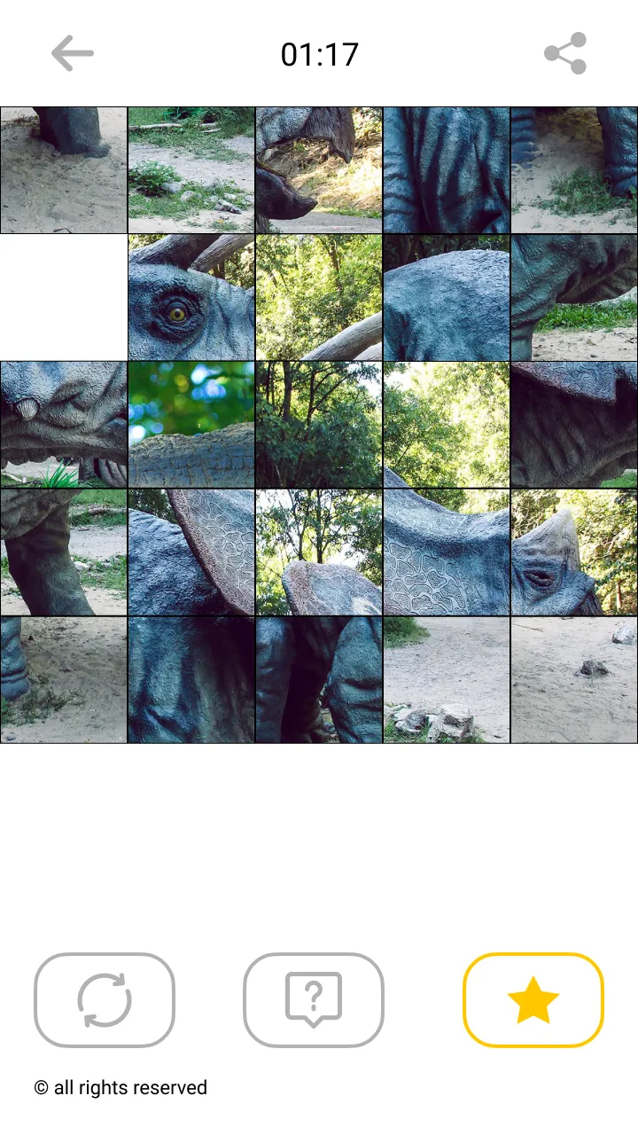 Jigsaw Dinosaur Mosaic Puzzles | Indus Appstore | Screenshot