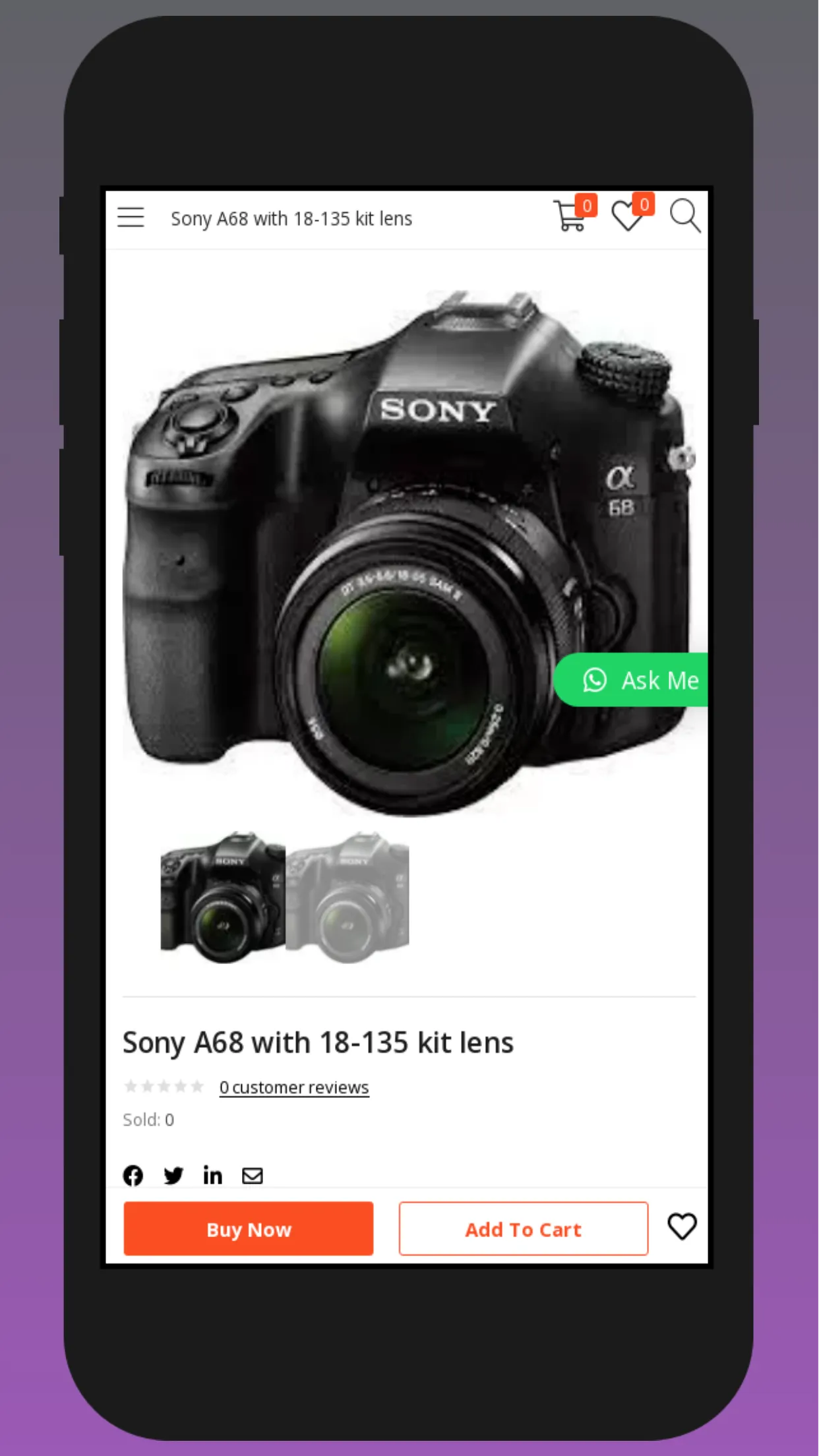 Vicky Camera Shop | Indus Appstore | Screenshot