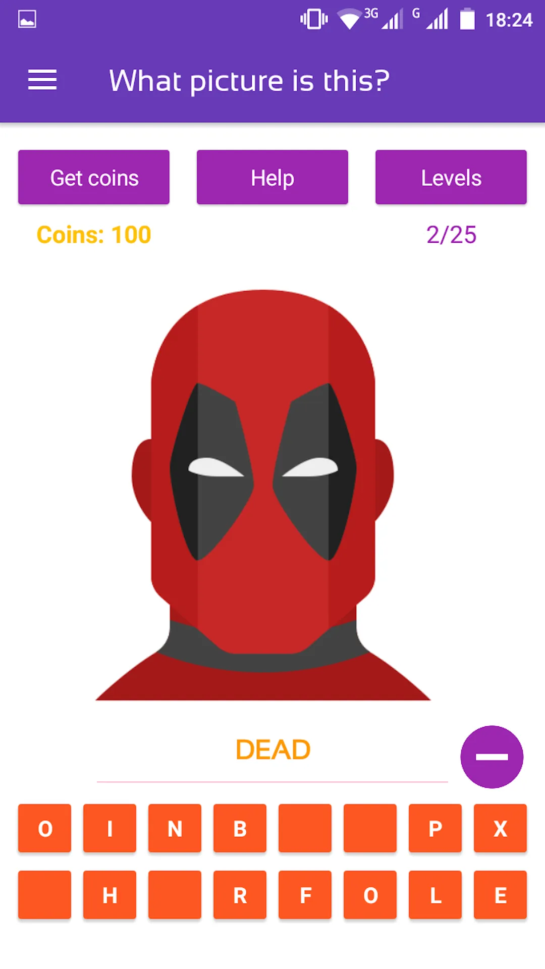 SuperHeroes Quiz | Indus Appstore | Screenshot