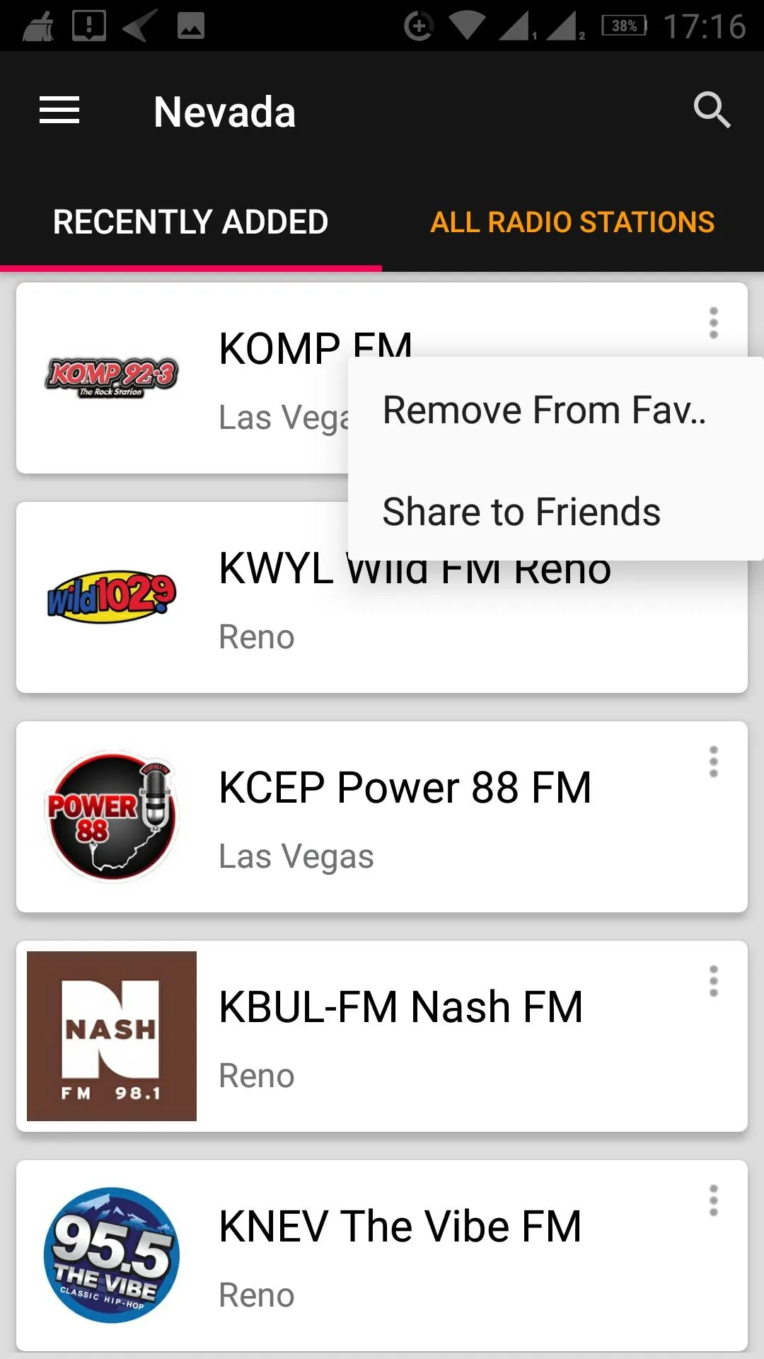 Nevada Radio Stations - USA | Indus Appstore | Screenshot