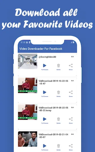 Video Downloader for Facebook | Indus Appstore | Screenshot