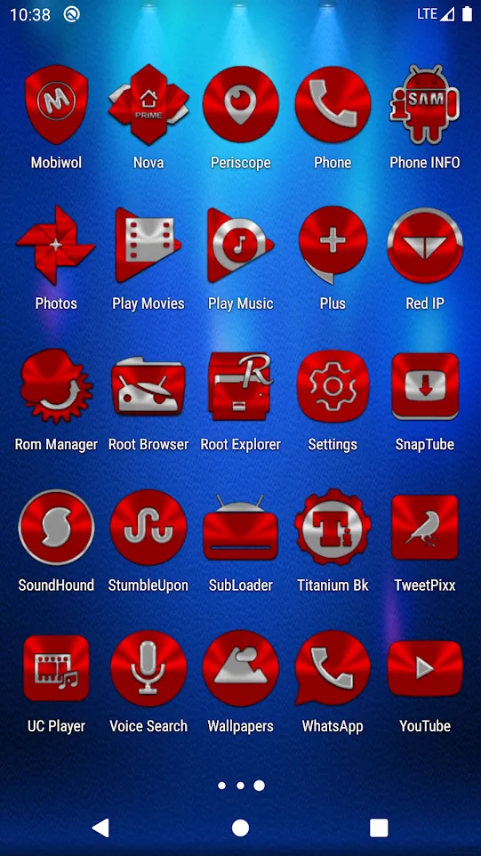 Red Icon Pack | Indus Appstore | Screenshot