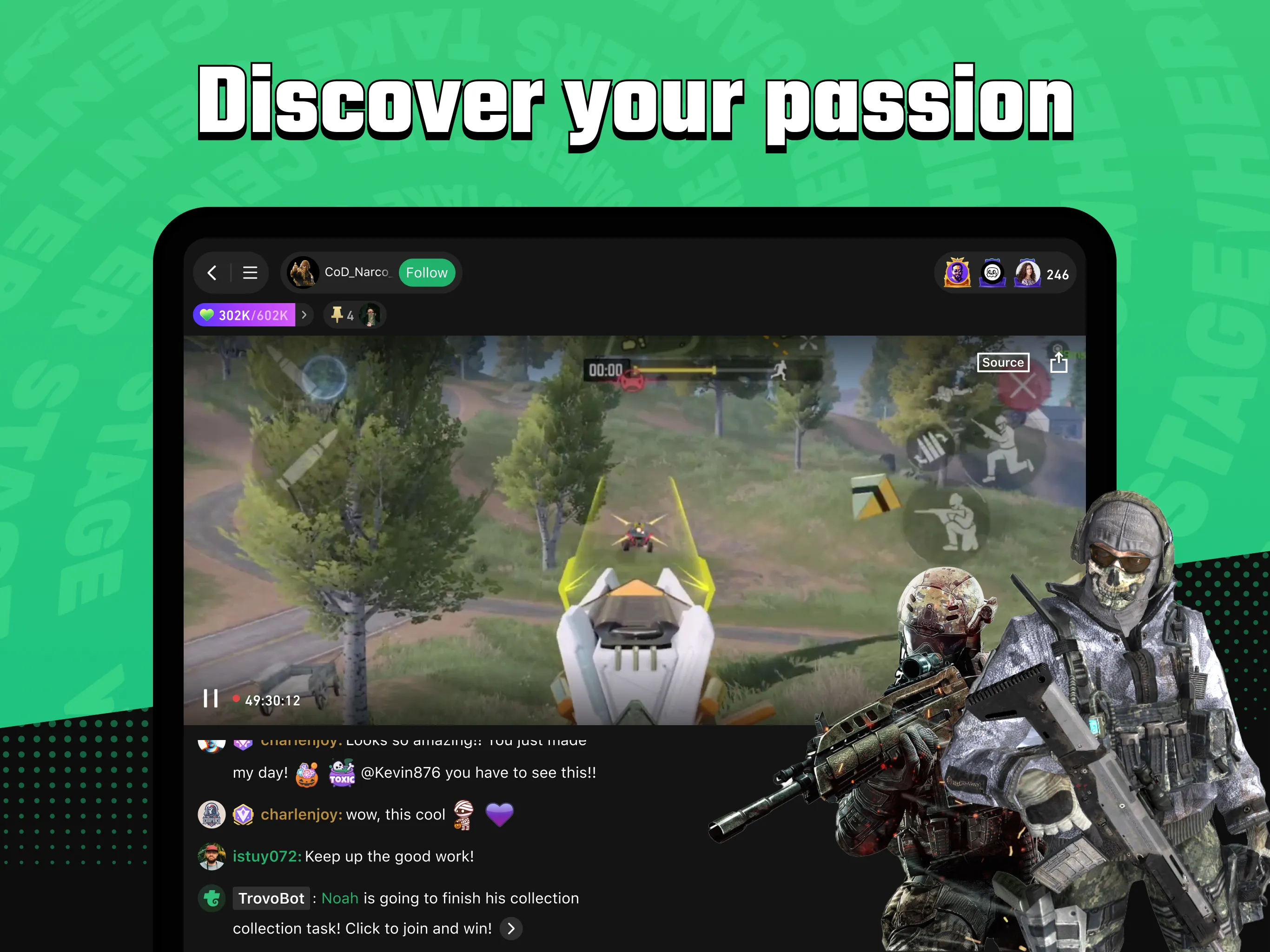 Trovo - Watch & Play Together | Indus Appstore | Screenshot