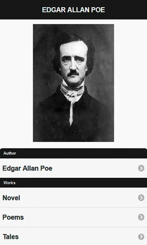 Edgar Allan Poe | Indus Appstore | Screenshot